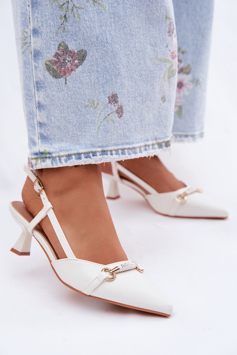  Sandały Model Felessa H8-520A White - Step in style 