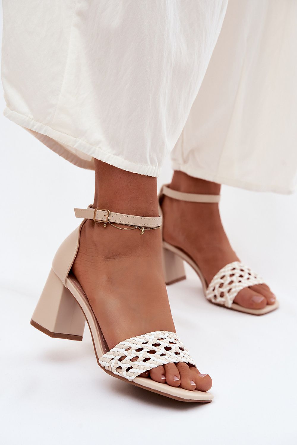 Sandały Model Felena 5523 Light Beige - Step in style 