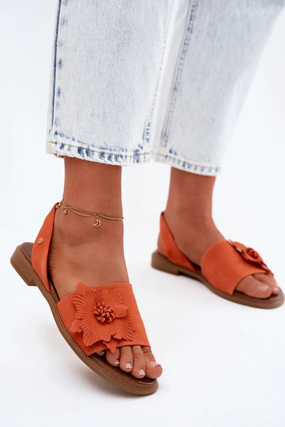  Sandały Model Zazoo 407471 Orange - Step in style 