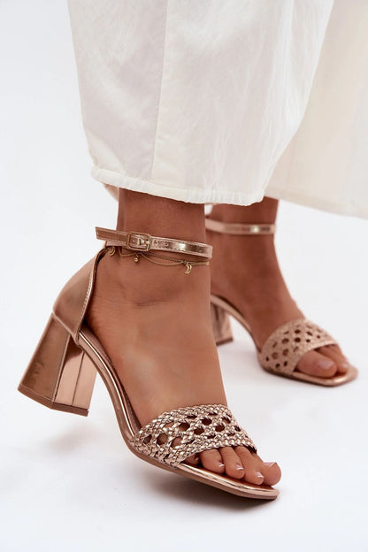  Sandały Model Felena 5523 Szampan - Step in style 