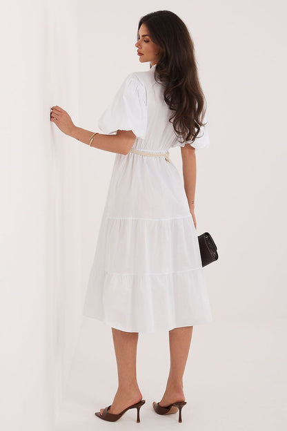  Sukienka Model MI-SK-92950.90 White - Italy Moda 