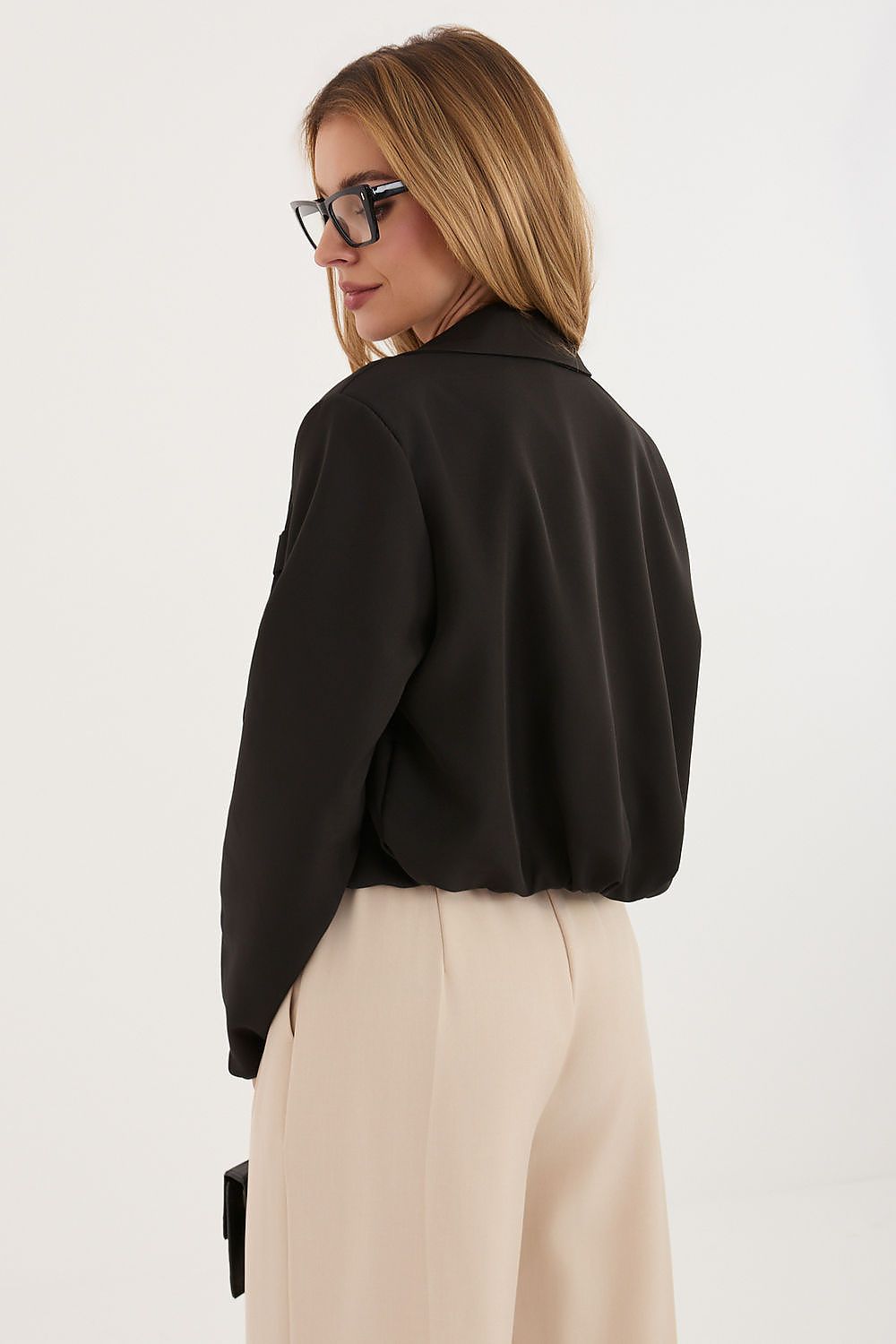   Marynarka Model MI-MA-3232.90 Black - Italy Moda 