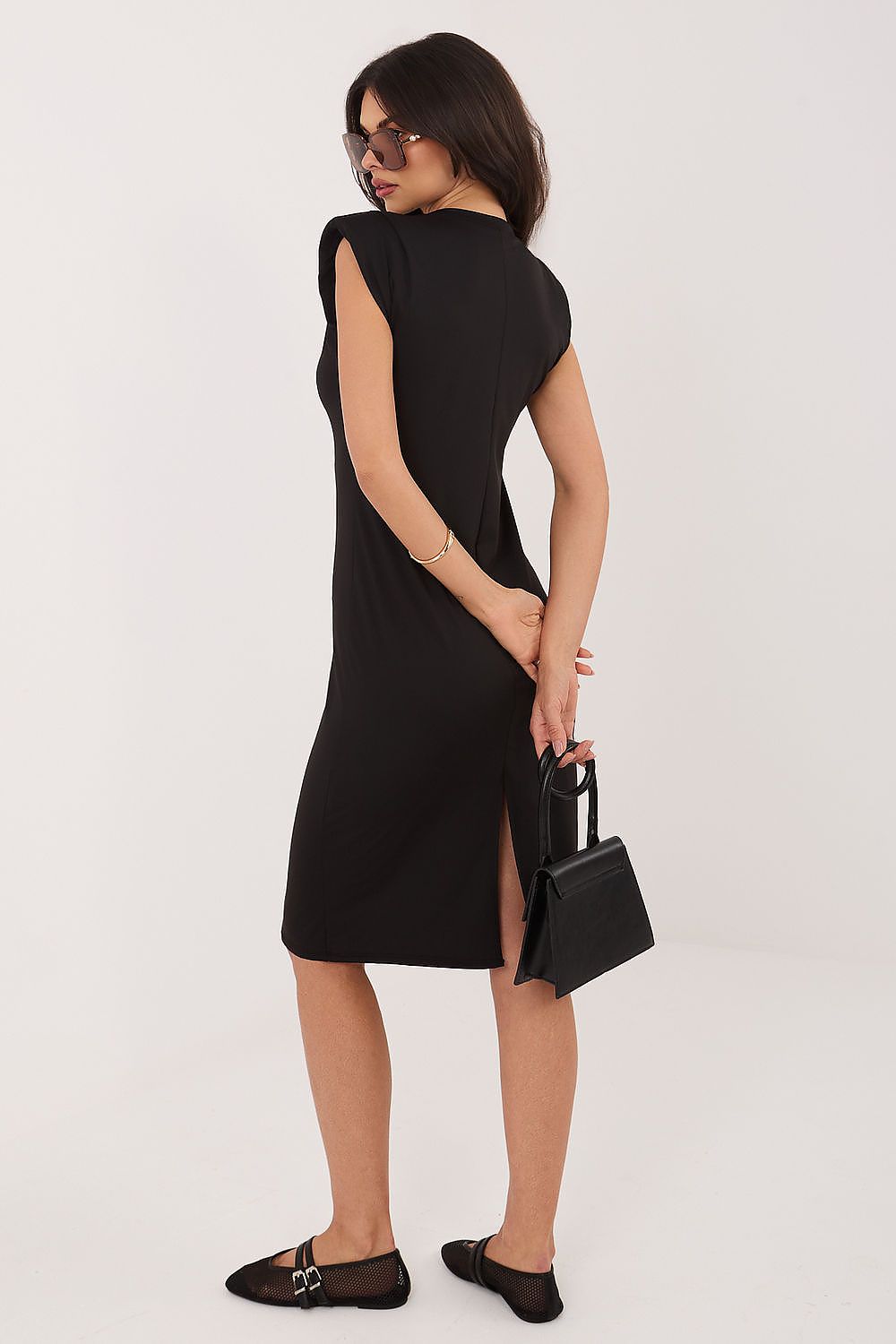  Sukienka Model MI-SK-A30479.92 Black - Italy Moda 