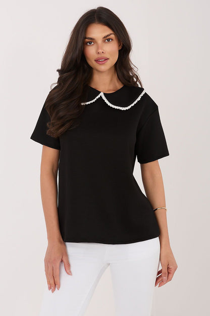   Bluzka Model MI-BZ-3406.90 Black - Italy Moda 