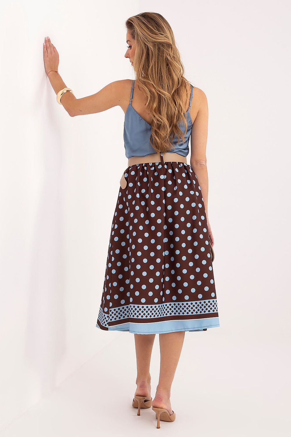  Spódnica Model IT-SD-22729.65 Brown - Italy Moda 