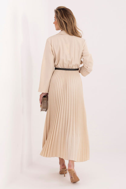  Sukienka Model IT-SK-21599-1.03 Light Beige - Rue Paris 
