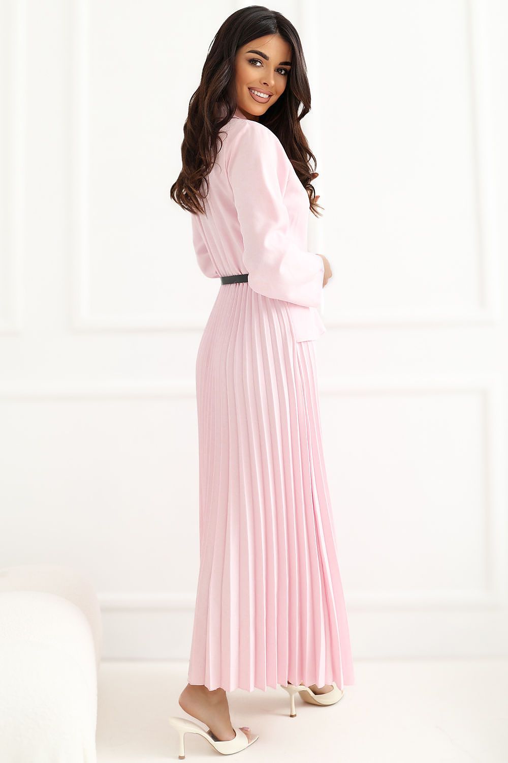  Sukienka Model IT-SK-21599-1.03 Light Pink - Rue Paris 
