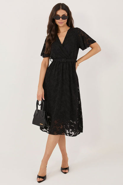   Sukienka Model IT-SK-22675.04 Black - Rue Paris 