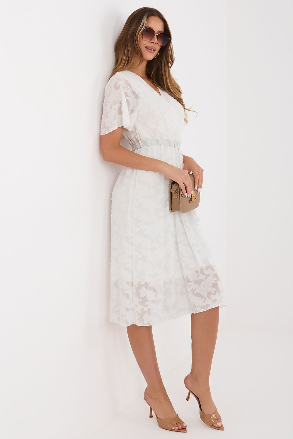   Sukienka Model IT-SK-22675.04 Ecru - Rue Paris 