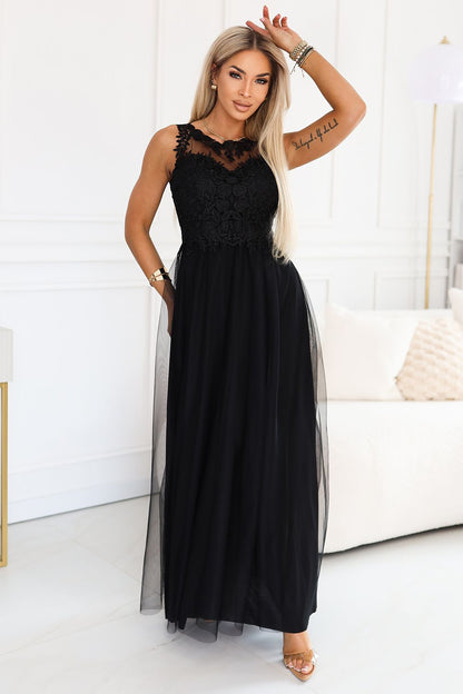  Sukienka Model 672-4 Black - Numoco 