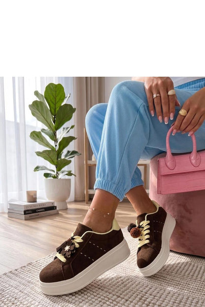   Buty Sportowe Model Oktawia RA705 Brown - Solea 