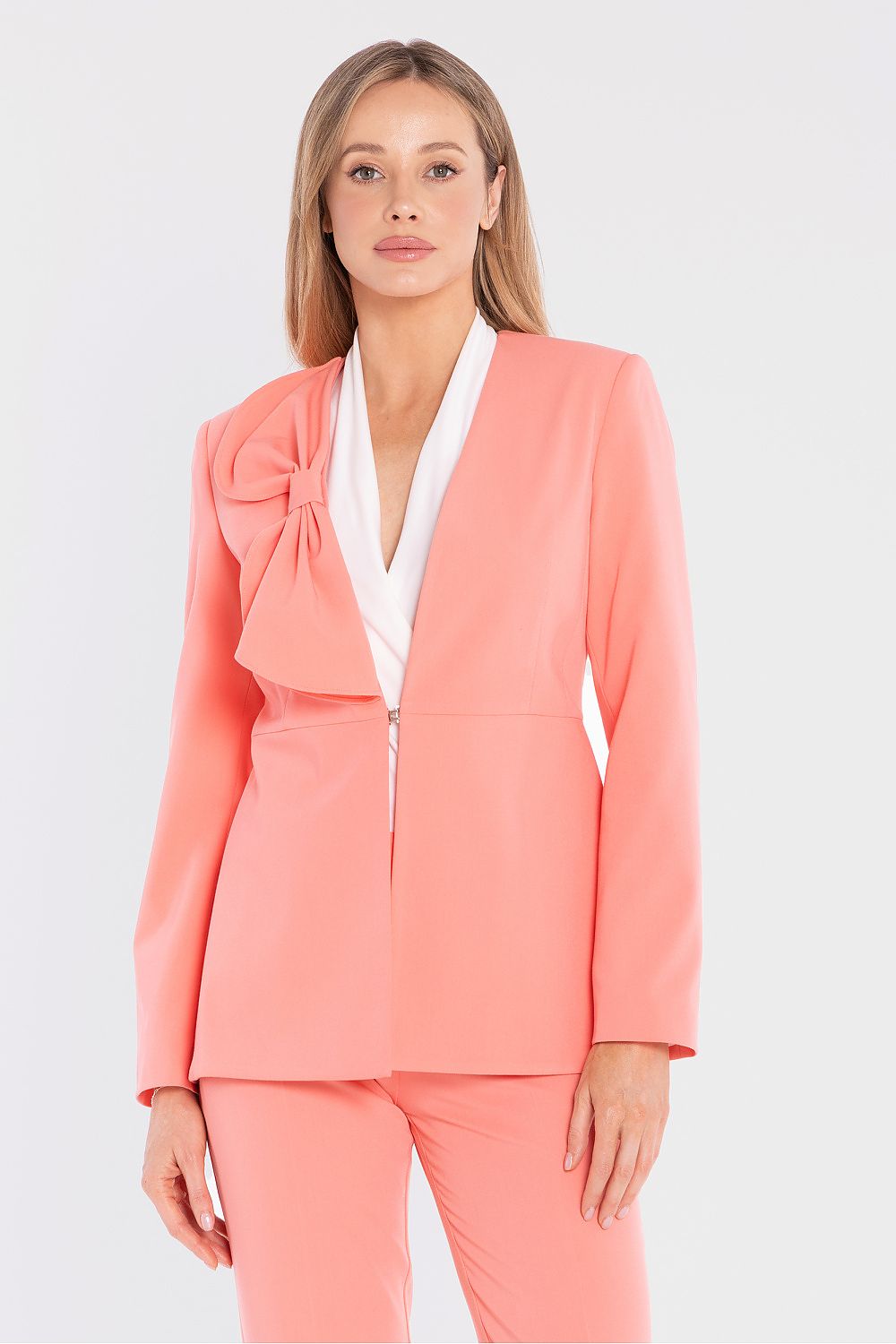   Marynarka Model S432 Łosoś - Stylove 