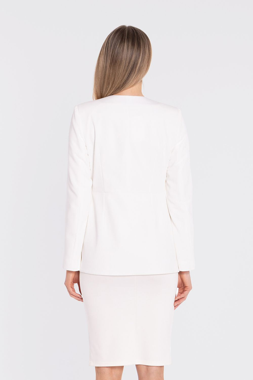   Marynarka Model S432 Ecru - Stylove 