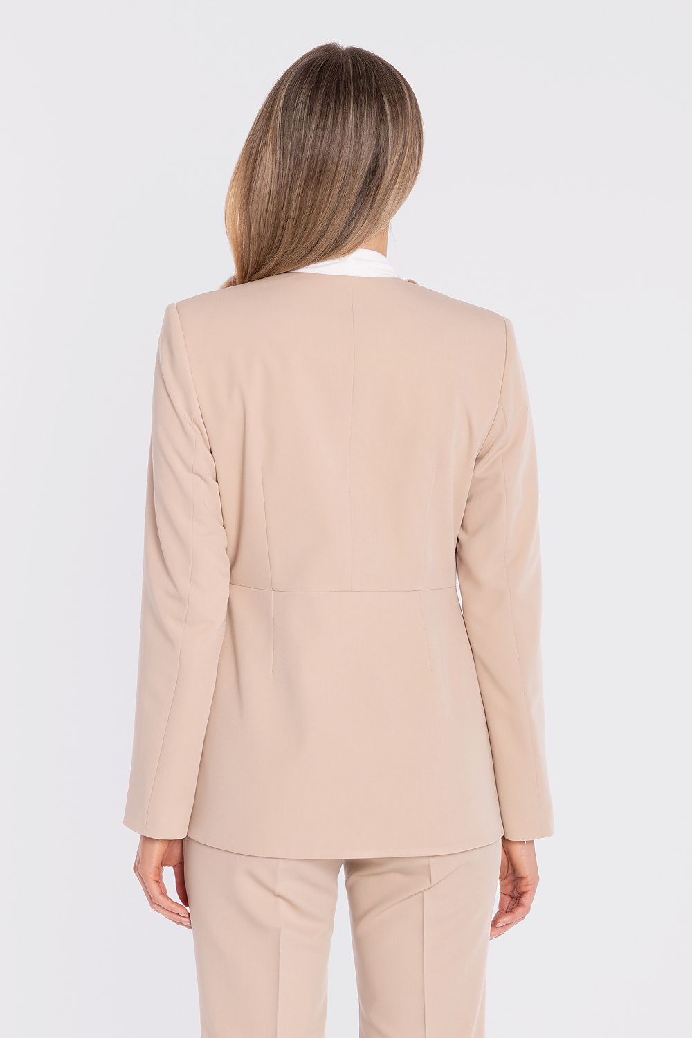   Marynarka Model S432 Beige - Stylove 