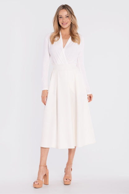 Spódnica Model S430 Śmietana - Stylove 