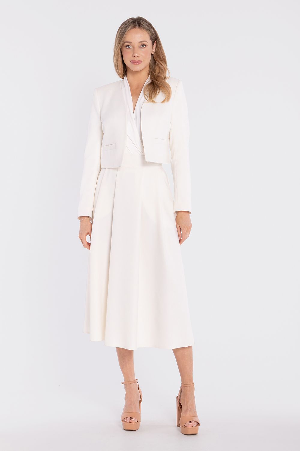 Spódnica Model S430 Śmietana - Stylove 