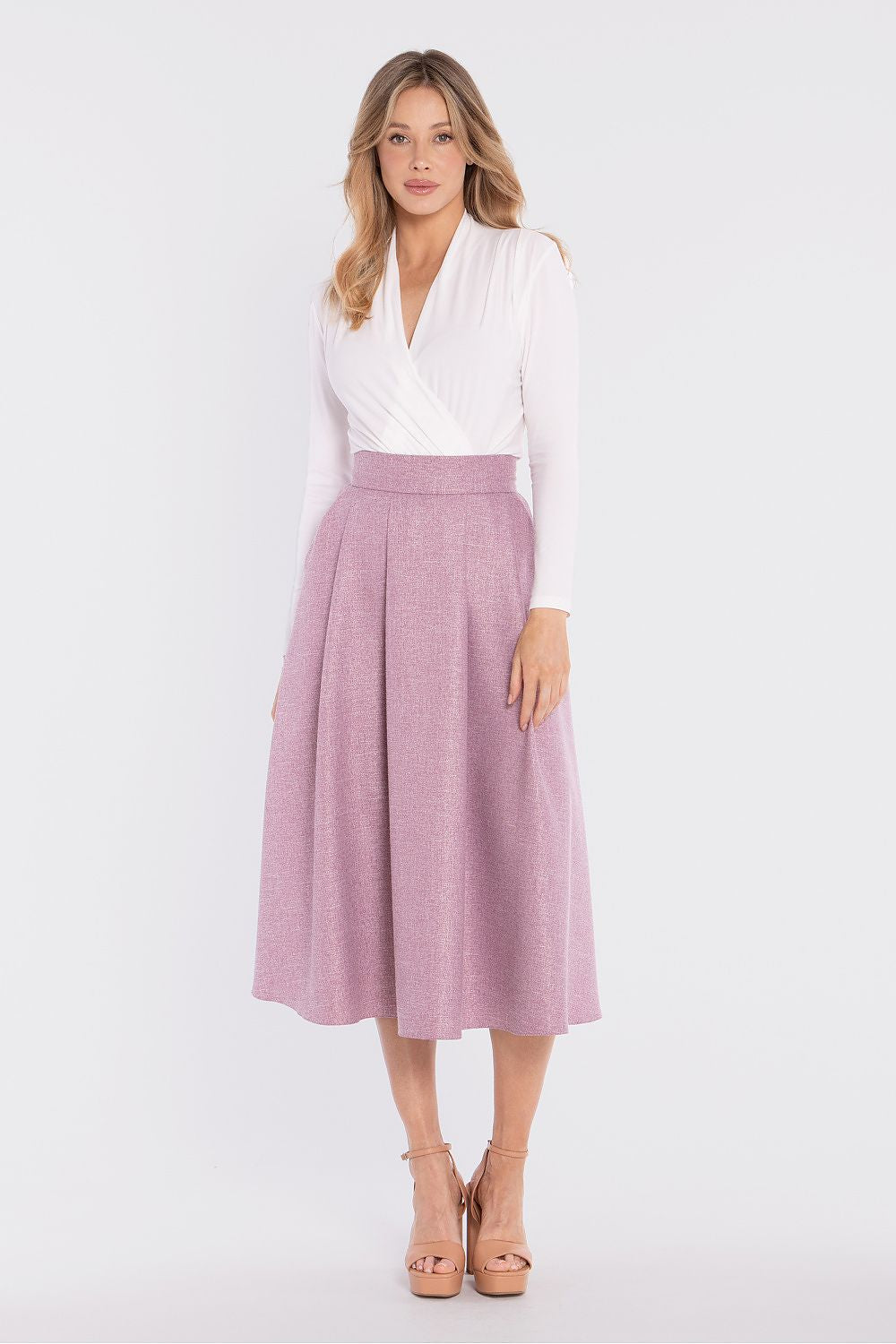  Spódnica Model S430 Marsala - Stylove 