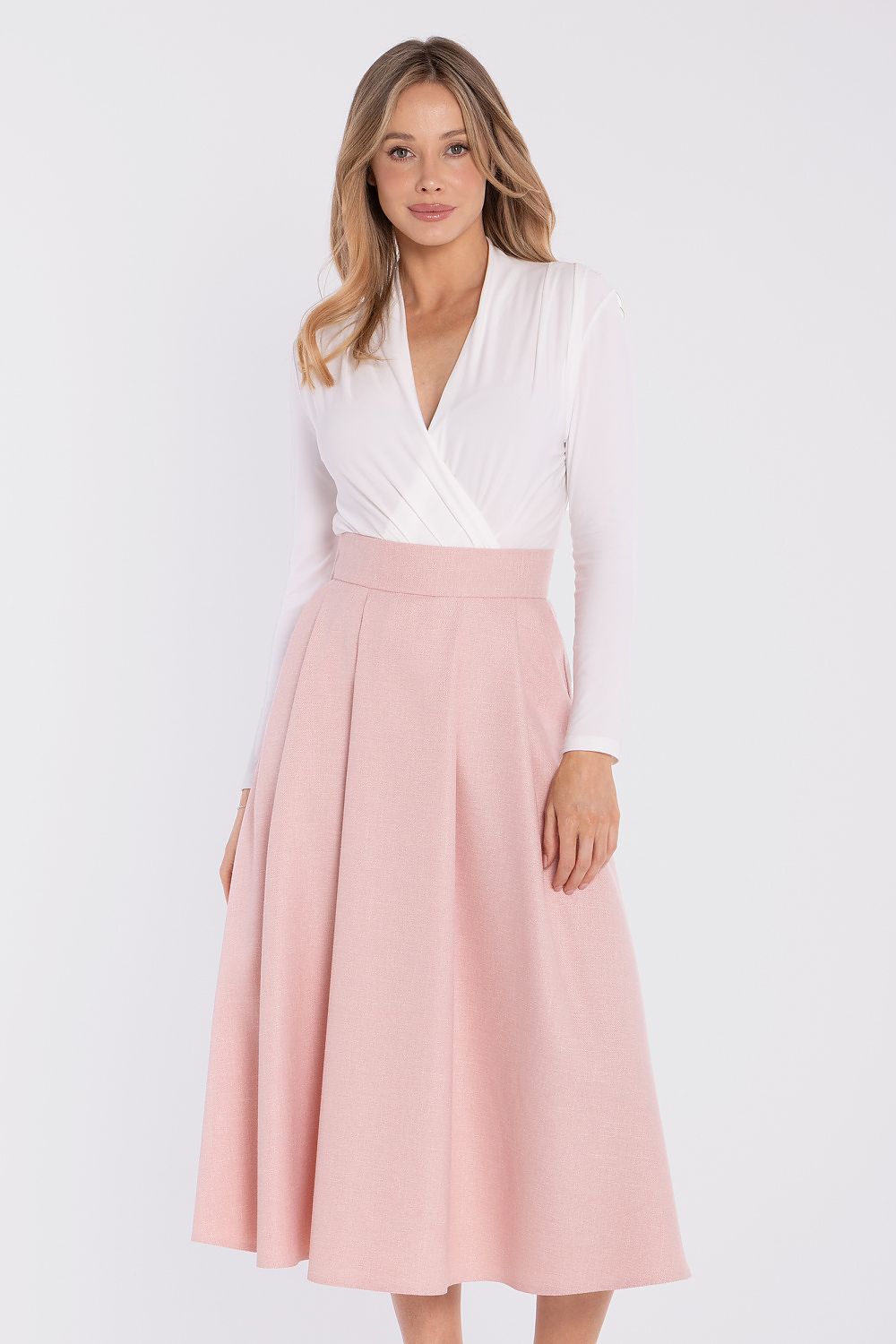  Spódnica Model S430 Brzoskwinia - Stylove 