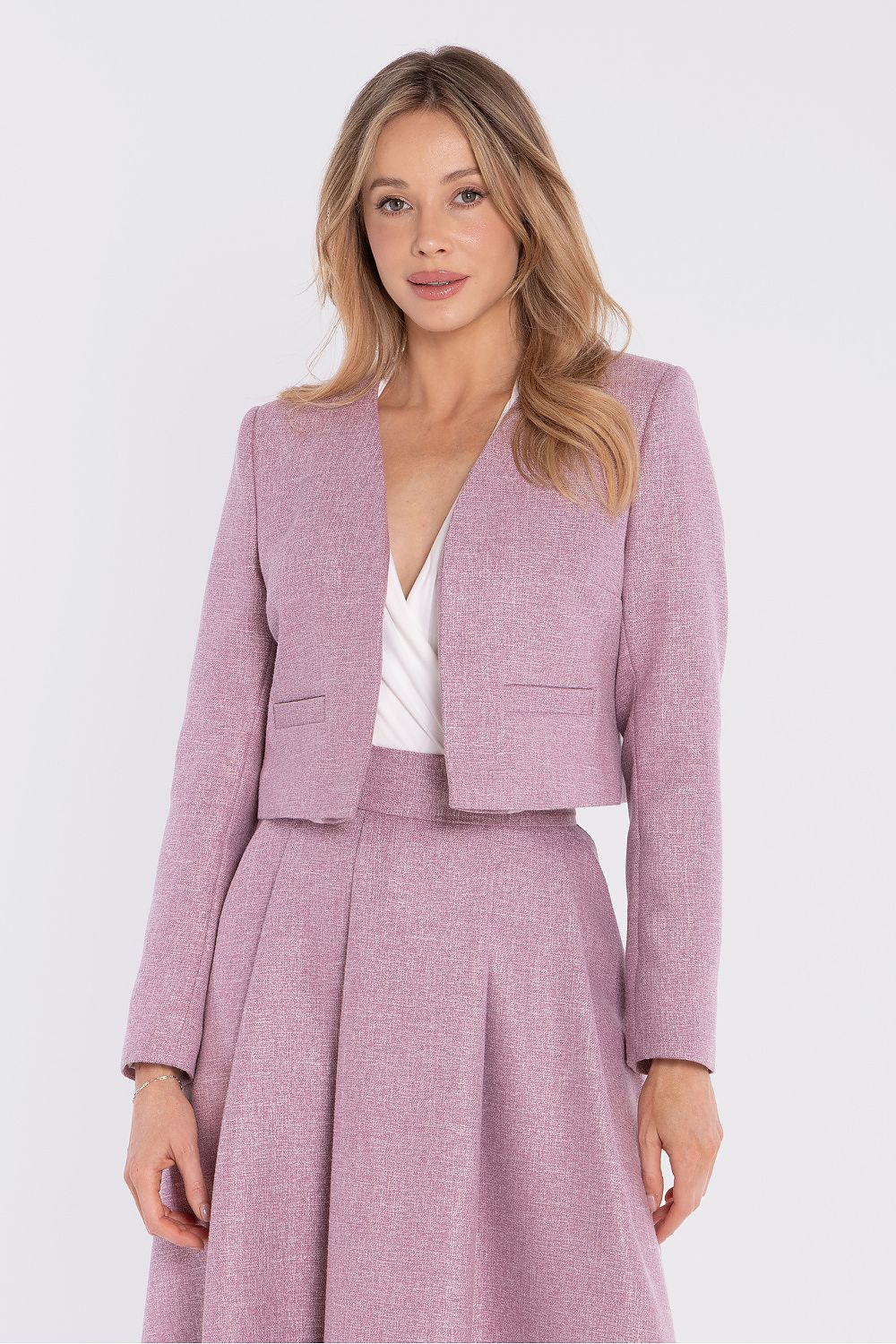   Marynarka Model S429 Marsala - Stylove 