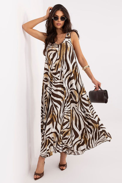  Sukienka Model IR-SK-LD2569-2.80 Brown - Italy Moda 