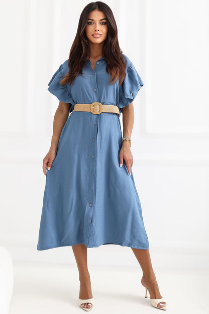  Sukienka Model MI-SK-82970.86 Blue - Italy Moda 