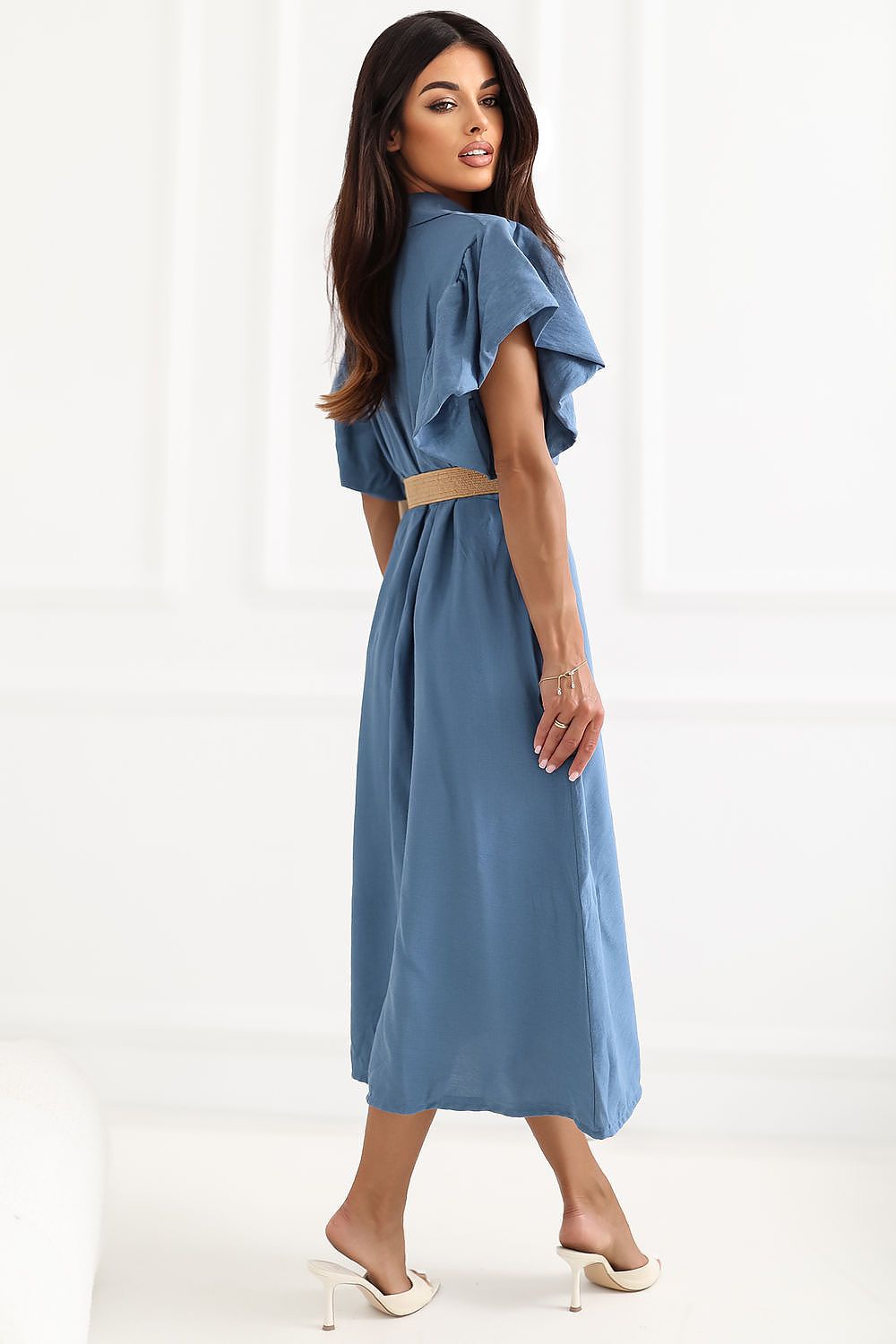  Sukienka Model MI-SK-82970.86 Blue - Italy Moda 
