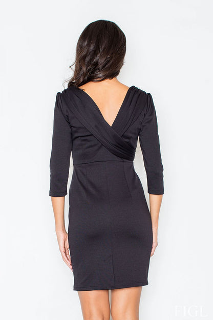  Sukienka M082 Black - Figl 
