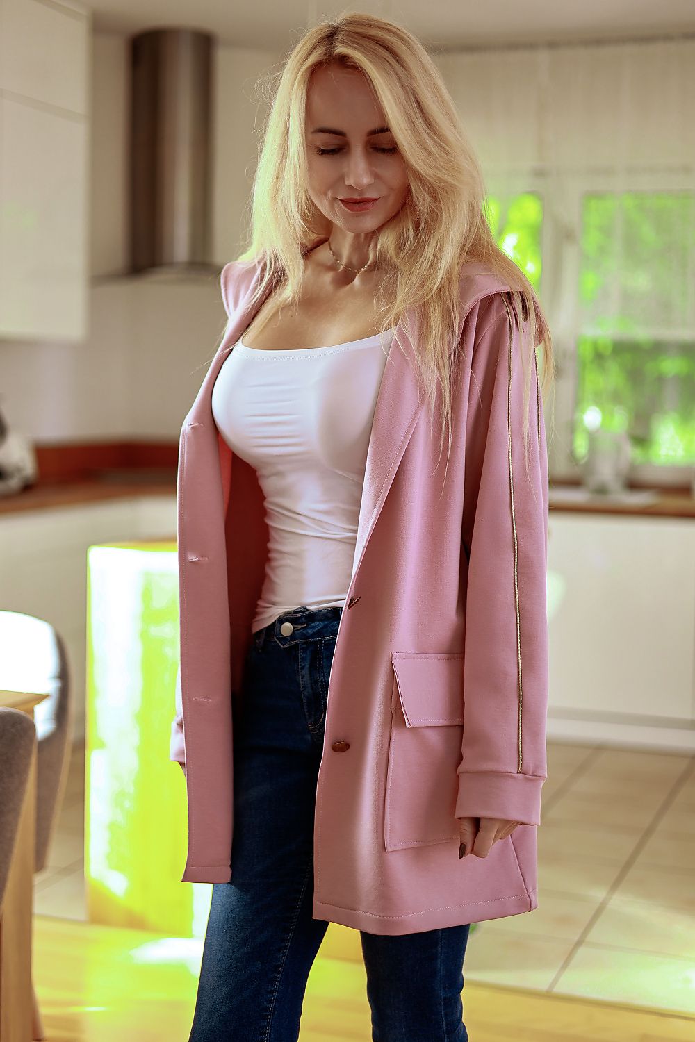   Bluza Damska Model Poppy Pink - Mirale 