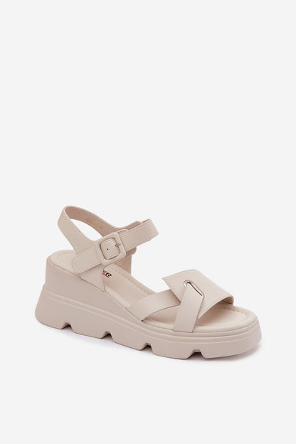  Sandały Model Artiker 54C1624 Light Beige - Step in style 
