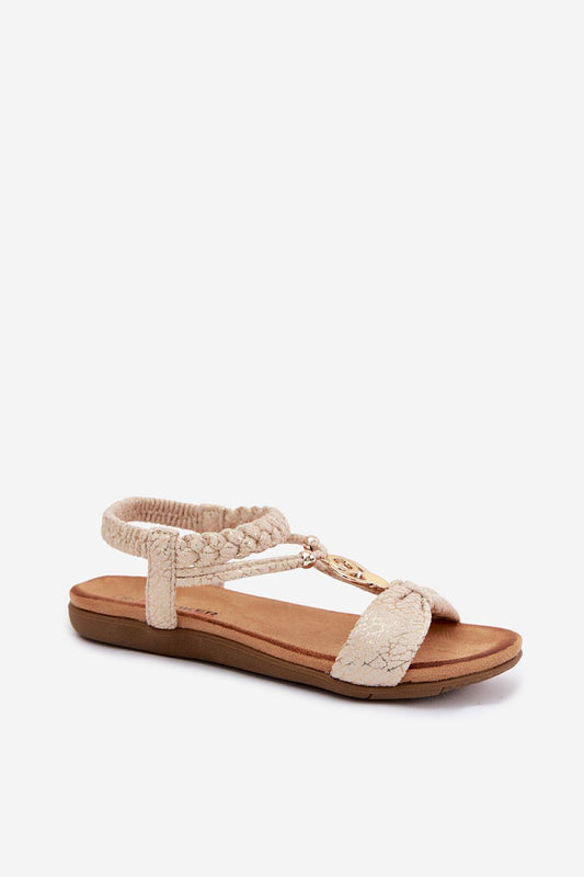  Sandały Model Artiker 58C0628 Gold - Step in style 
