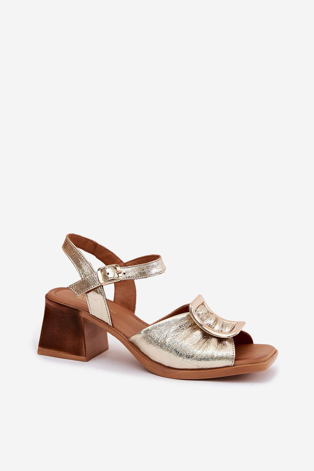  Sandały Model Artiker 58C2033 Gold - Step in style 