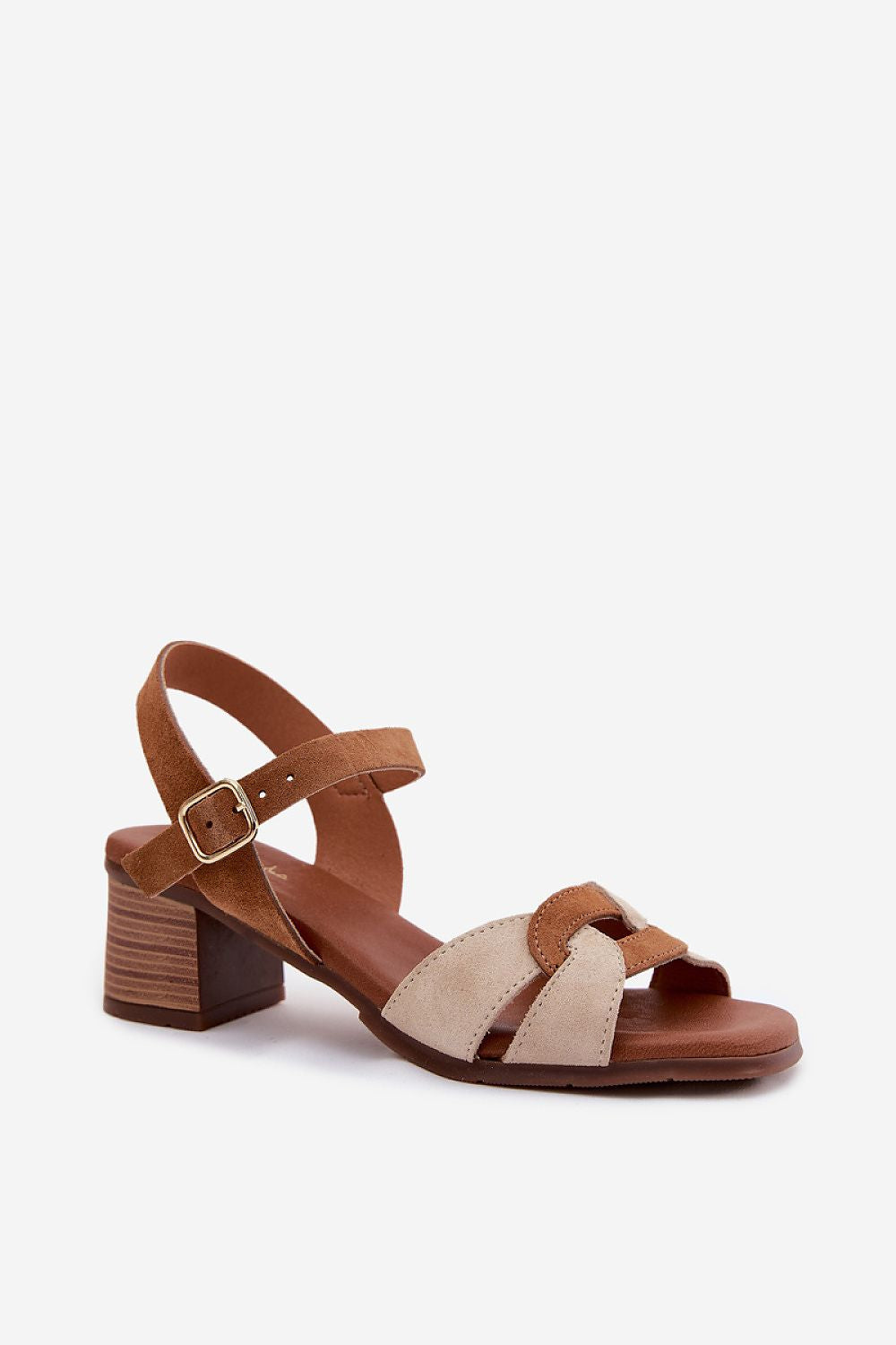  Sandały Model Maciejka E7400-04 Beige - Step in style 