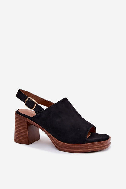  Sandały Model Eclipse 26SD35-111 Black - Step in style 