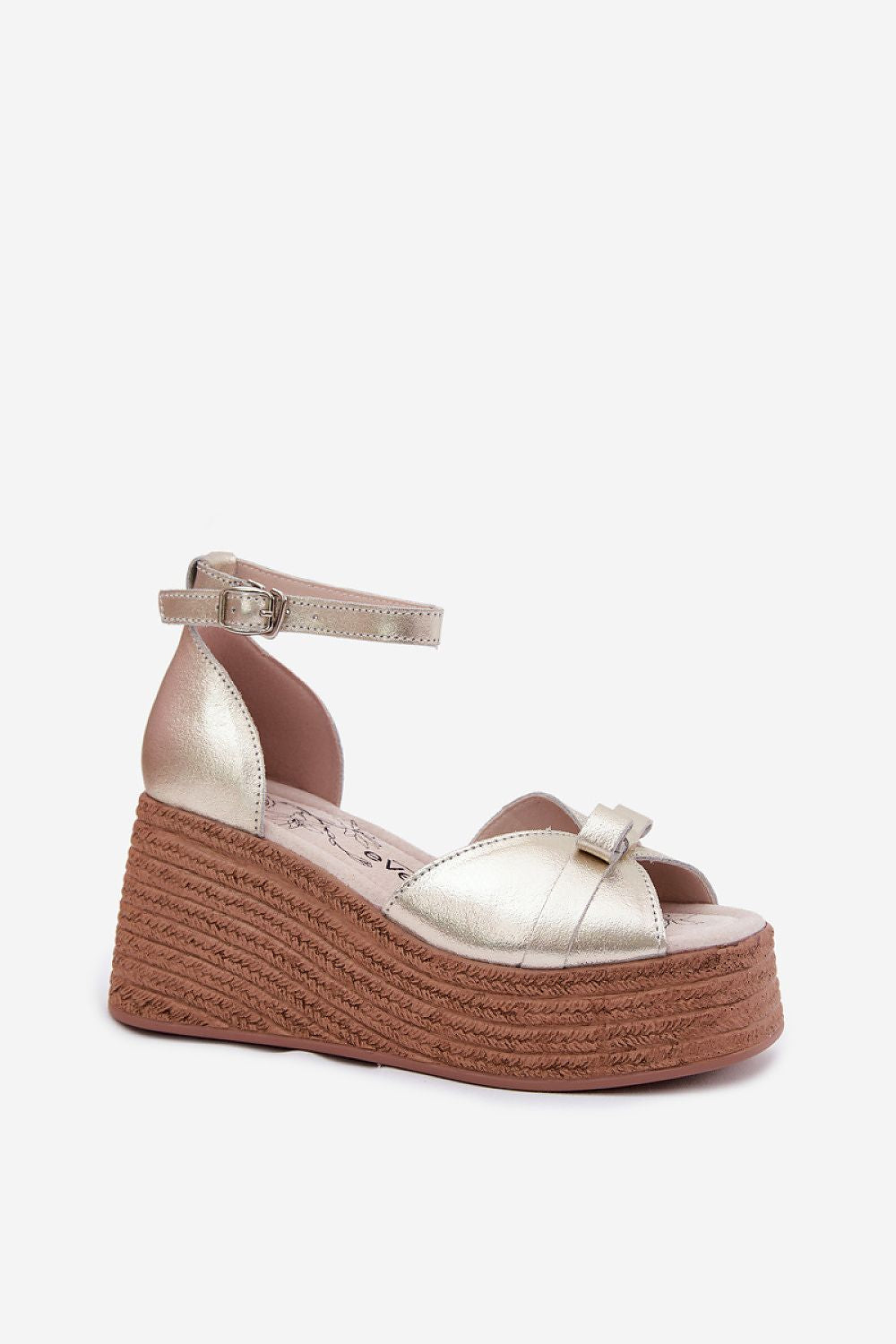  Sandały Model Ashen 26SD18-9812 Gold - Step in style 