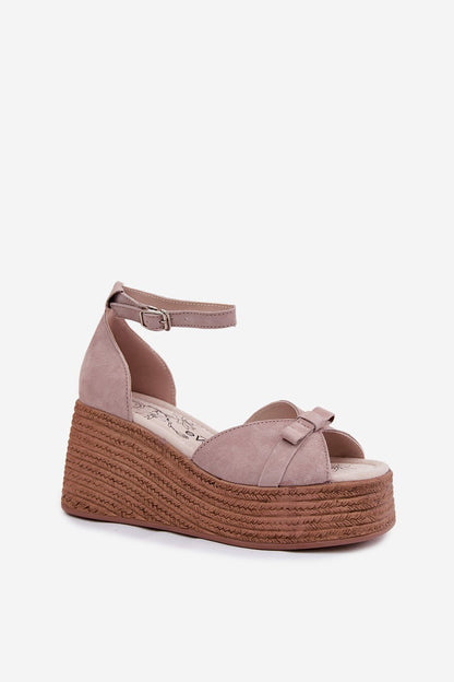  Sandały Model Ashen 26SD18-9812 Grey - Step in style 