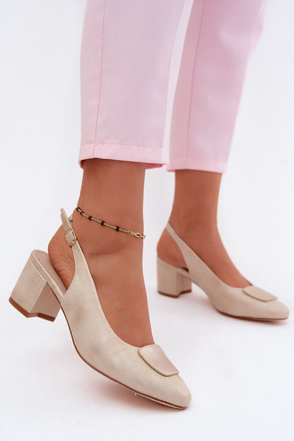  Sandały Model Maden 26SD98-9827 Gold - Step in style 