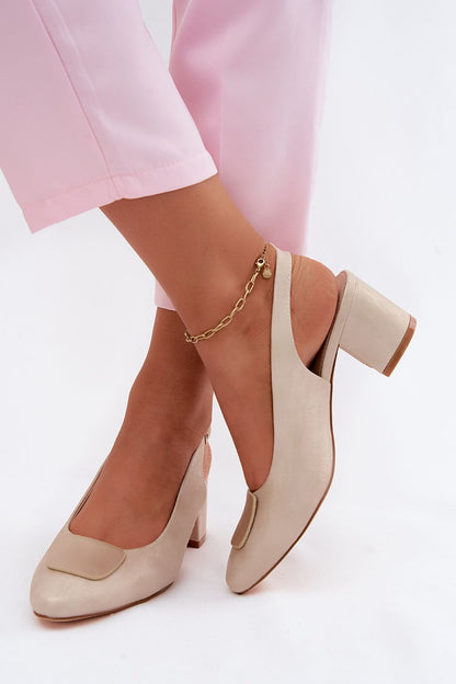  Sandały Model Maden 26SD98-9827 Gold - Step in style 