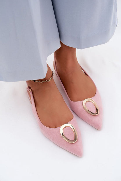 Sandały Model Sparkle XL-23 Pink - Step in style 