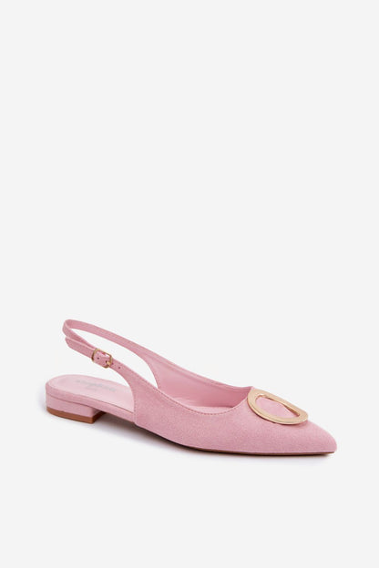  Sandały Model Sparkle XL-23 Pink - Step in style 
