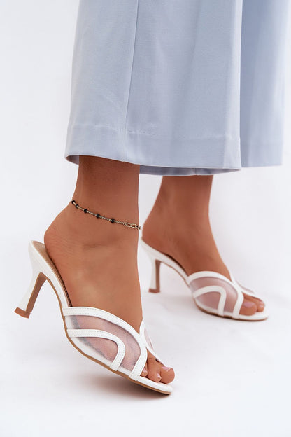  Sandał Klapki Model Starla 55-A78 White - Step in style 