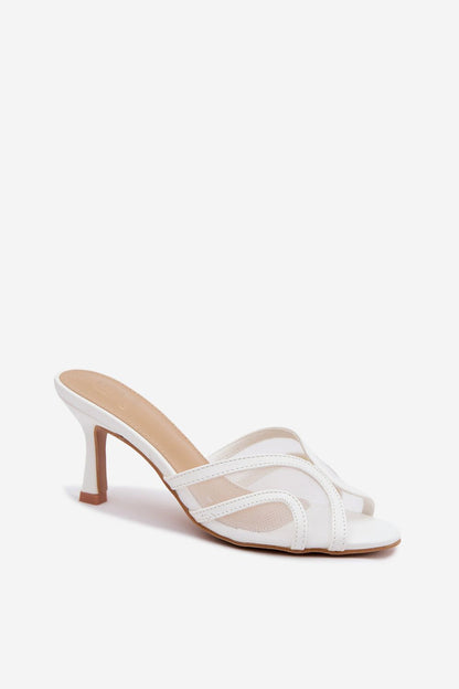  Sandał Klapki Model Starla 55-A78 White - Step in style 