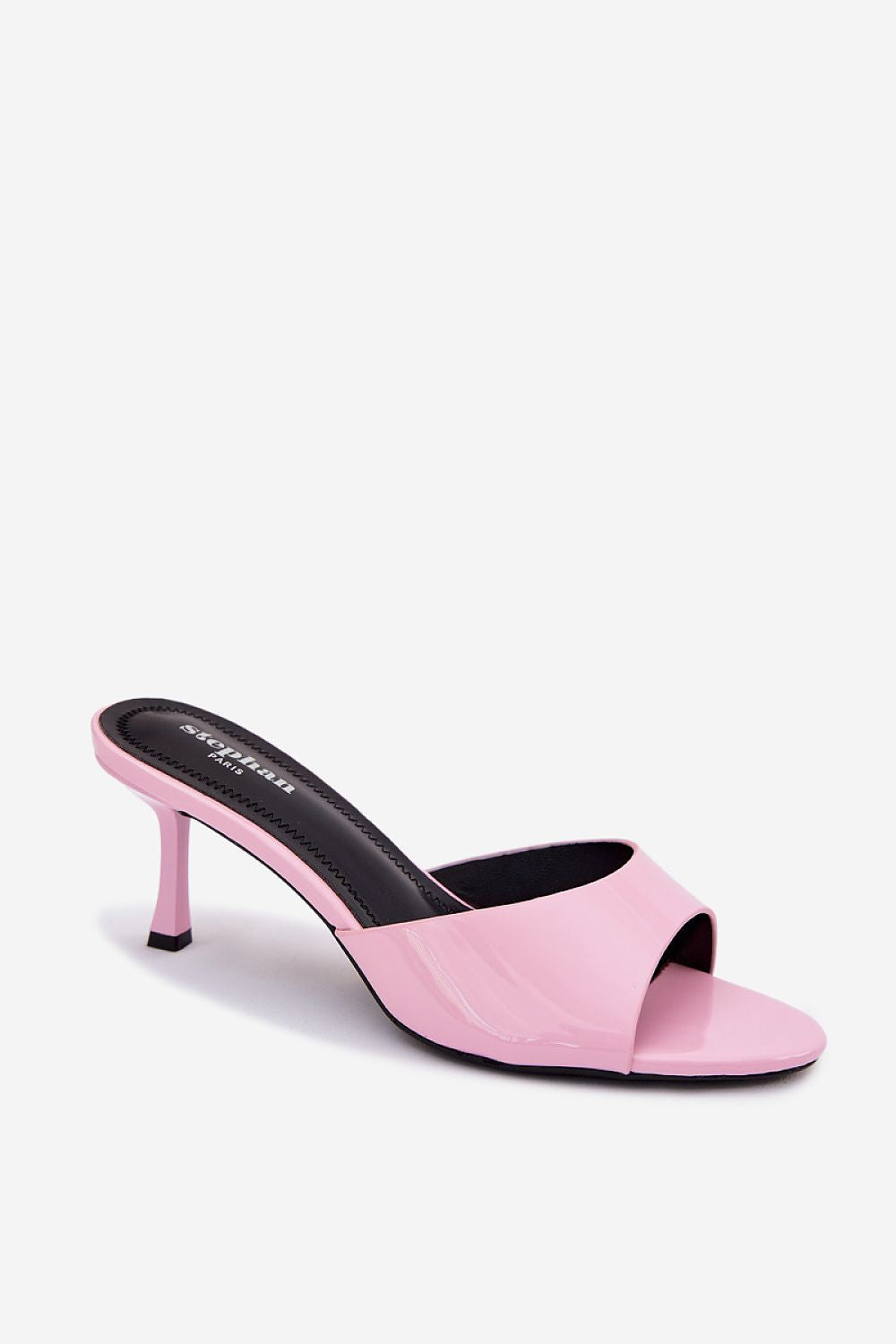  Sandał Klapki Model Melissea UC-162 Pink Lakier - Step in style 