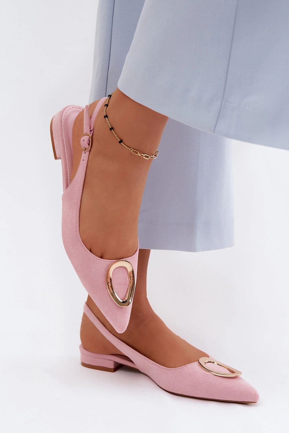  Sandały Model Sparkle XL-23 Pink - Step in style 