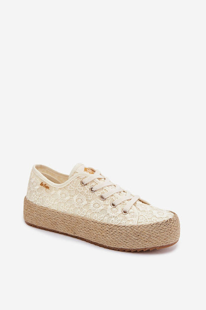  Trampki Model Lee Cooper LCW-26-31-4328 Beige - Step in style 