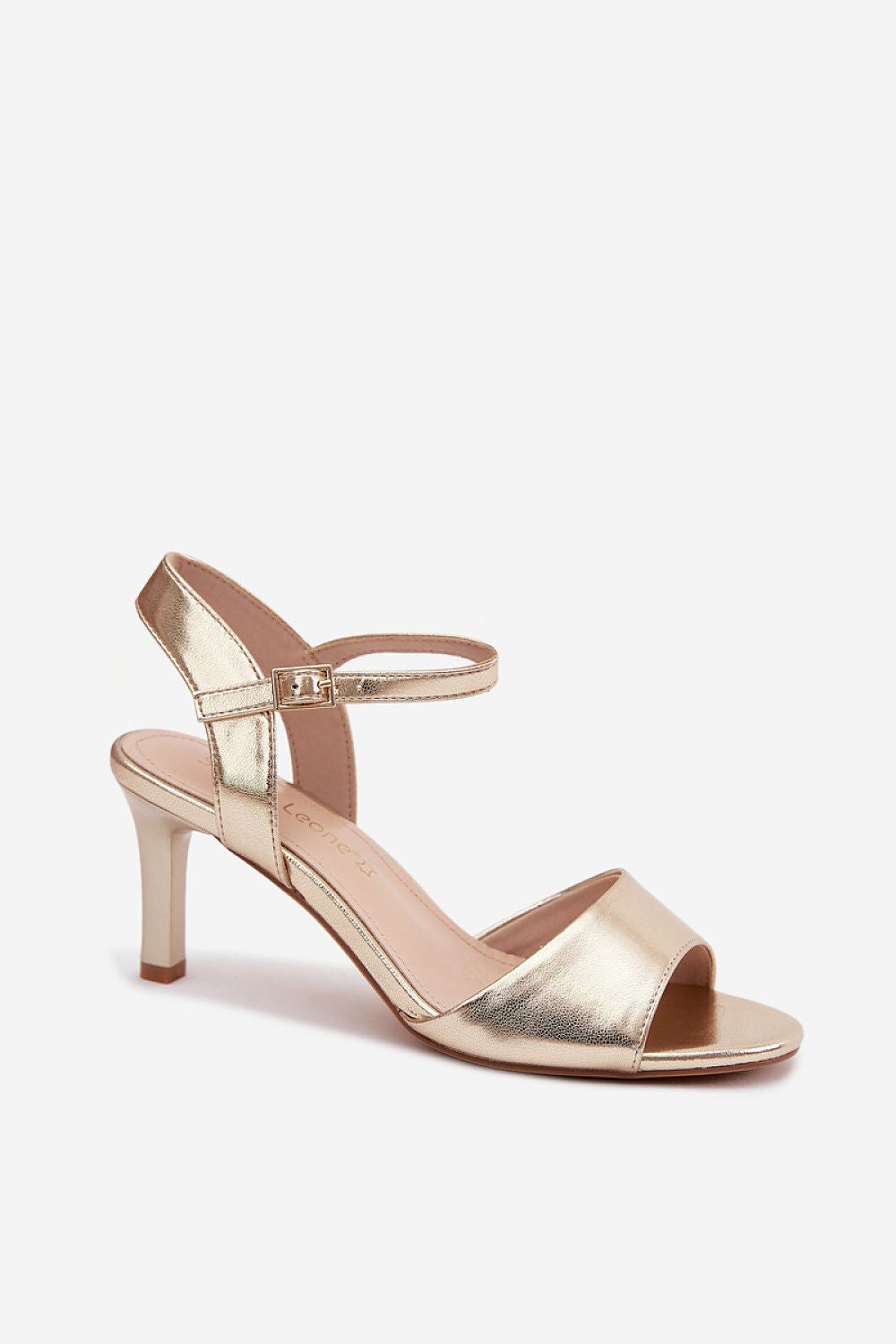  Sandały Model Sergio Leone SK347 Gold - Step in style 