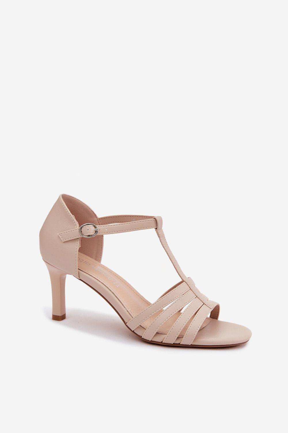  Sandały Model Sergio Leone SK132 Beige - Step in style 