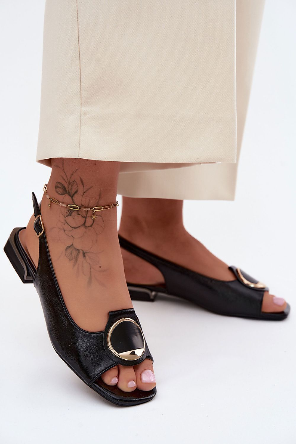  Sandały Model Glima RMR25115-2 Black - Step in style 