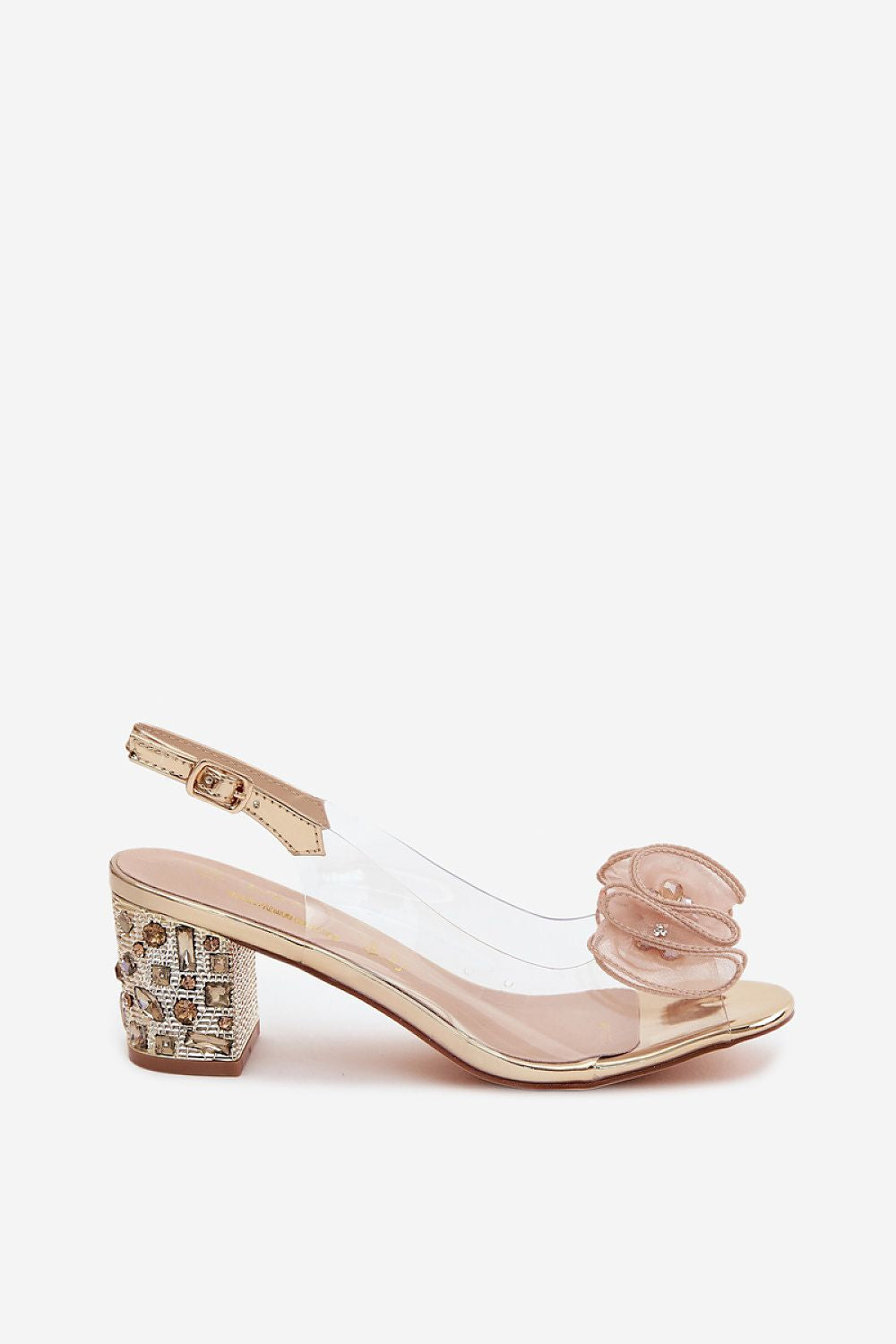  Sandały Model DA MR61-9012 Gold - Step in style 