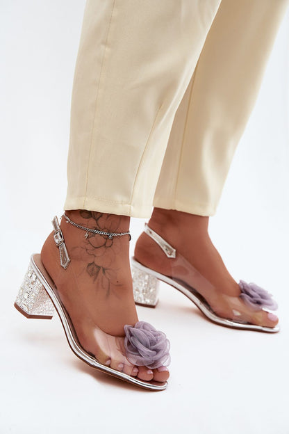  Sandały Model DA MR61-9011 Silver - Step in style 