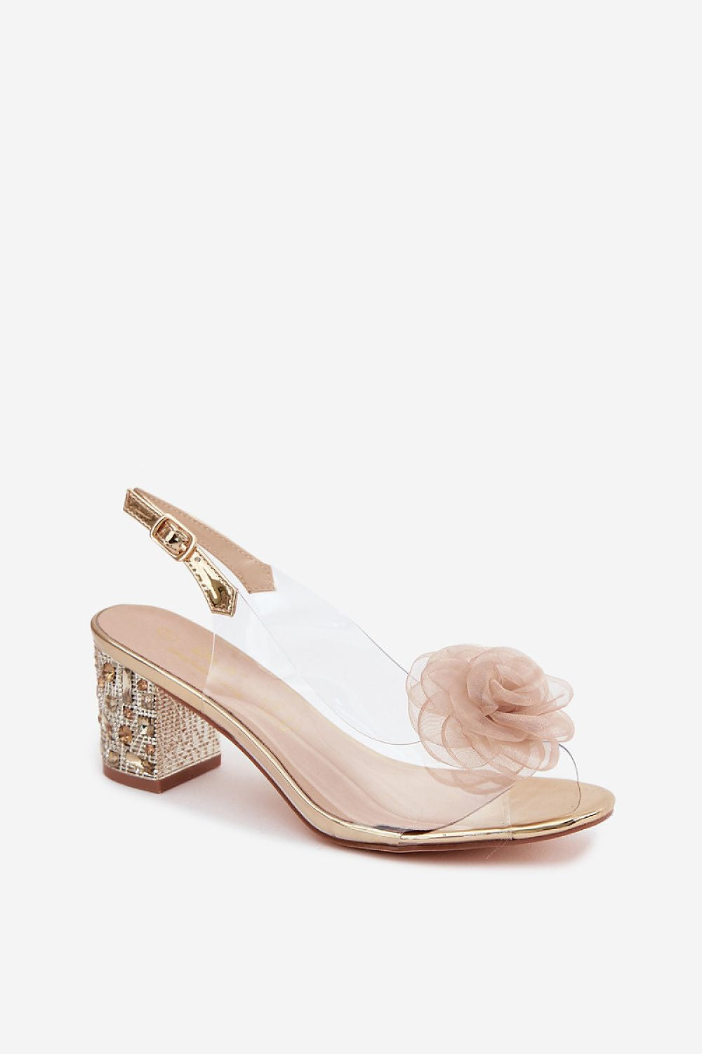  Sandały Model DA MR61-9011 Gold - Step in style 